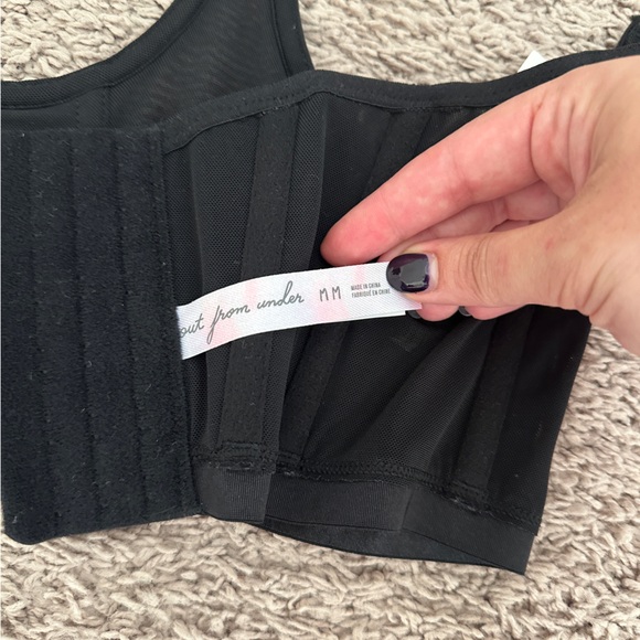 Out from Under Bewitched Modern Mesh under bust Corset size Medium in black - Picture 5 of 11